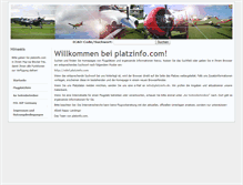 Tablet Screenshot of platzinfo.com